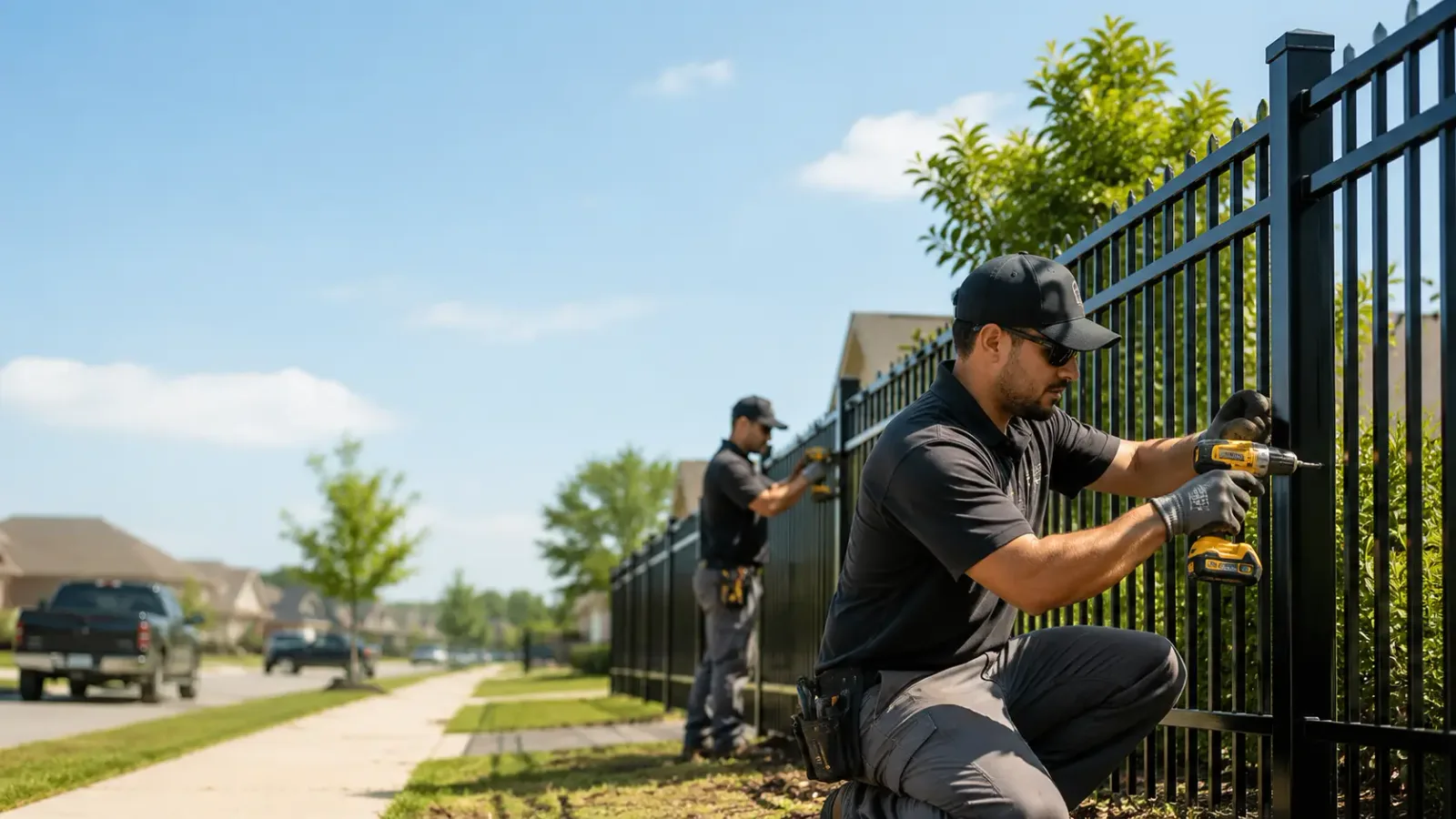 Metal Fence Installation in Mexico, NY